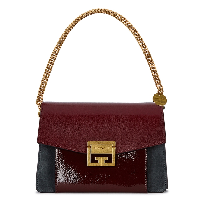 GIVENCHY GV3 small leather shoulder bag