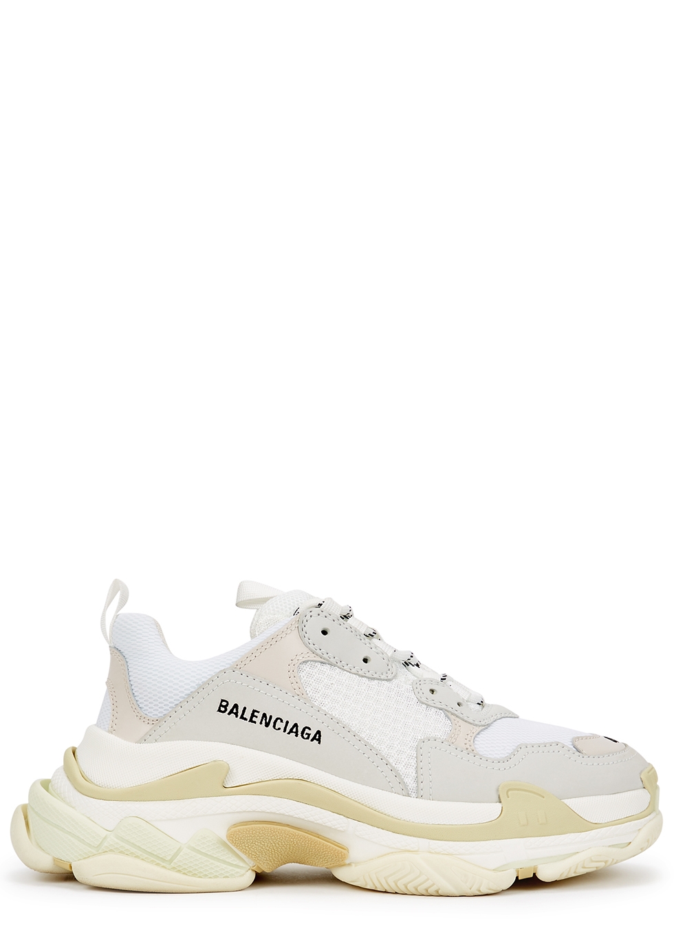 Balenciaga Triple S Clear Sole Trainers in Grey Gray for