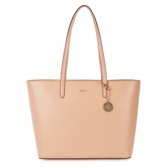 DKNY BRYANT SHELL LEATHER TOTE