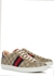 New Ace GG Supreme taupe sneakers - Gucci