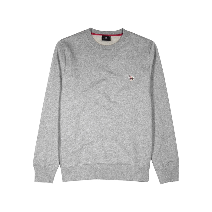 PS BY PAUL SMITH PS BY PAUL SMITH GREY ORGANIC COTTON SWEATSHIRT
