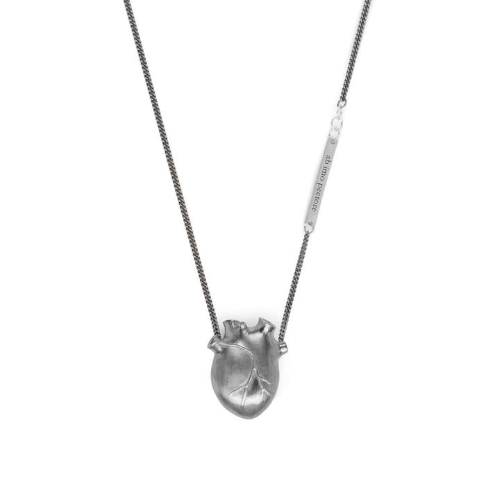BJ0RG JEWELLERY LARGE ANATOMIC HEART NECKLACE,2753707
