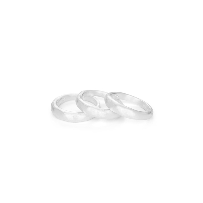 BJ0RG JEWELLERY THREE ABSTRACTIONS RINGS SIZE 60,2670599