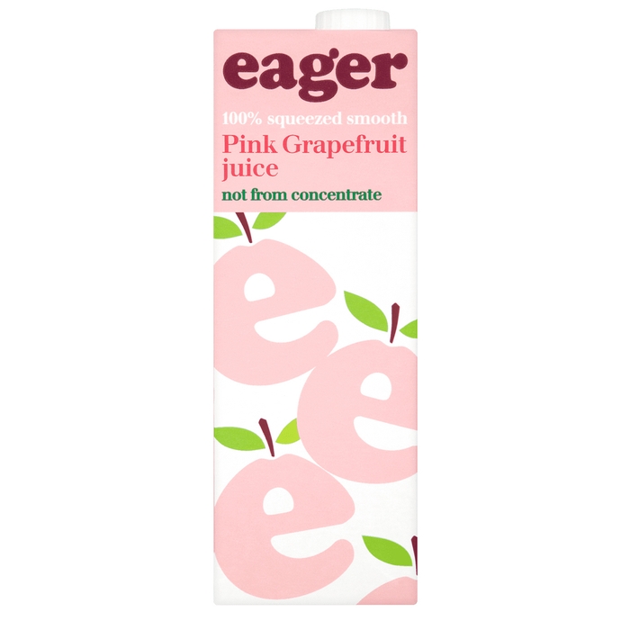 Eager Drinks Pink Grapefruit Juice 1000ml
