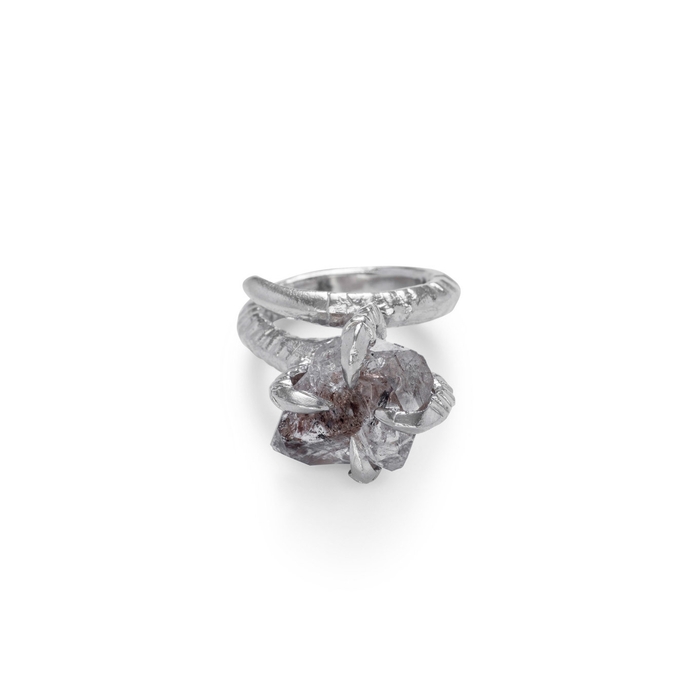 BJ0RG JEWELLERY HERKIMER CLAW RING L,2670951
