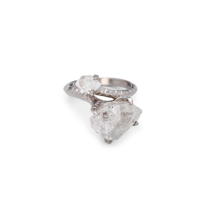 BJ0RG JEWELLERY HERKIMER CLAW RING SIZE L,2670968