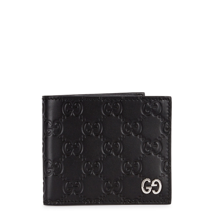 GUCCI GG MONOGRAMMED LEATHER WALLET