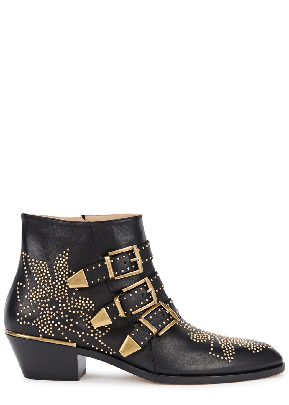 Chloé Susanna 40 studded leather ankle boots - Harvey Nichols