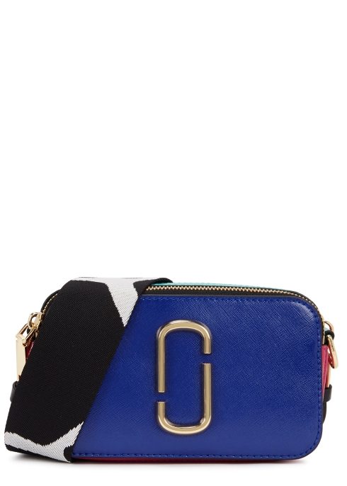 Snapshot colour-block leather shoulder bag - Marc Jacobs