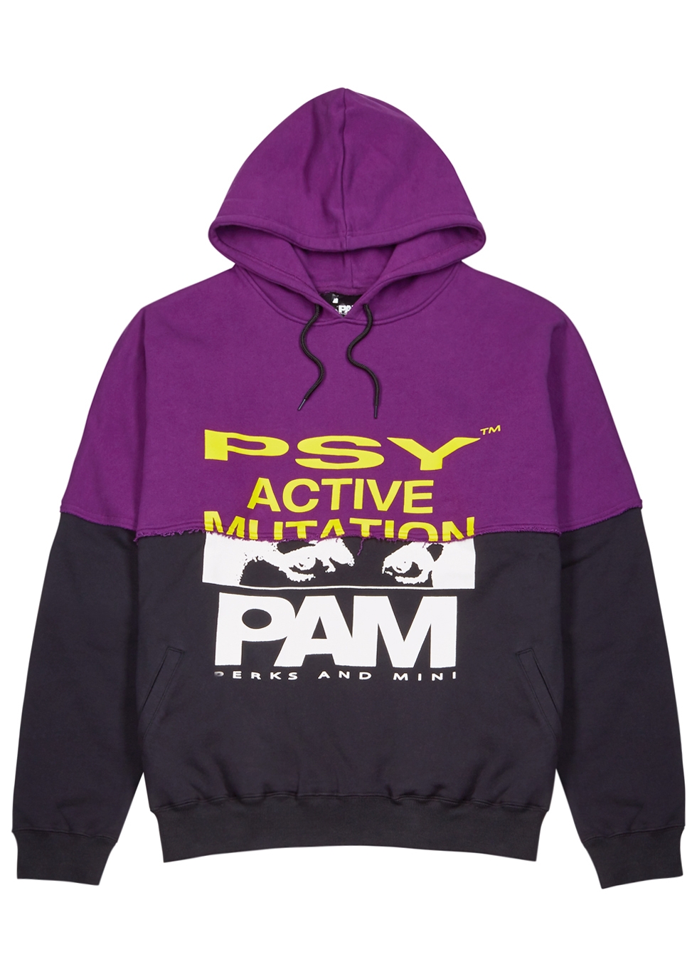 mens purple hoodie zip up