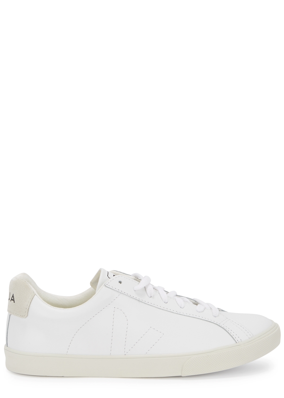 Esplar white leather sneakers