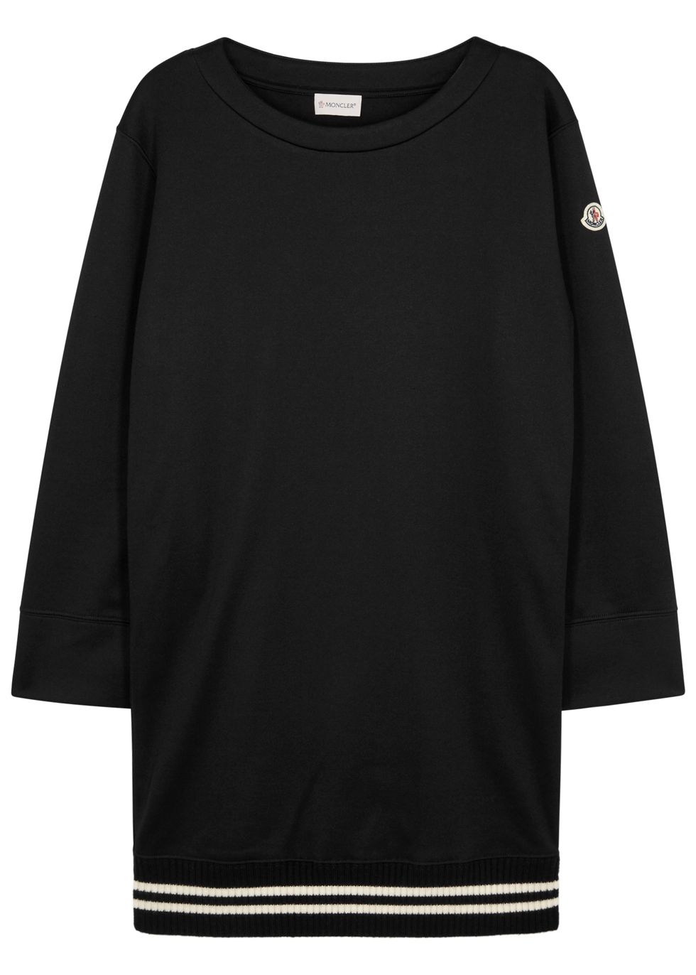 black longline sweatshirt