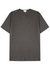 Dark grey cotton T-shirt - Sunspel