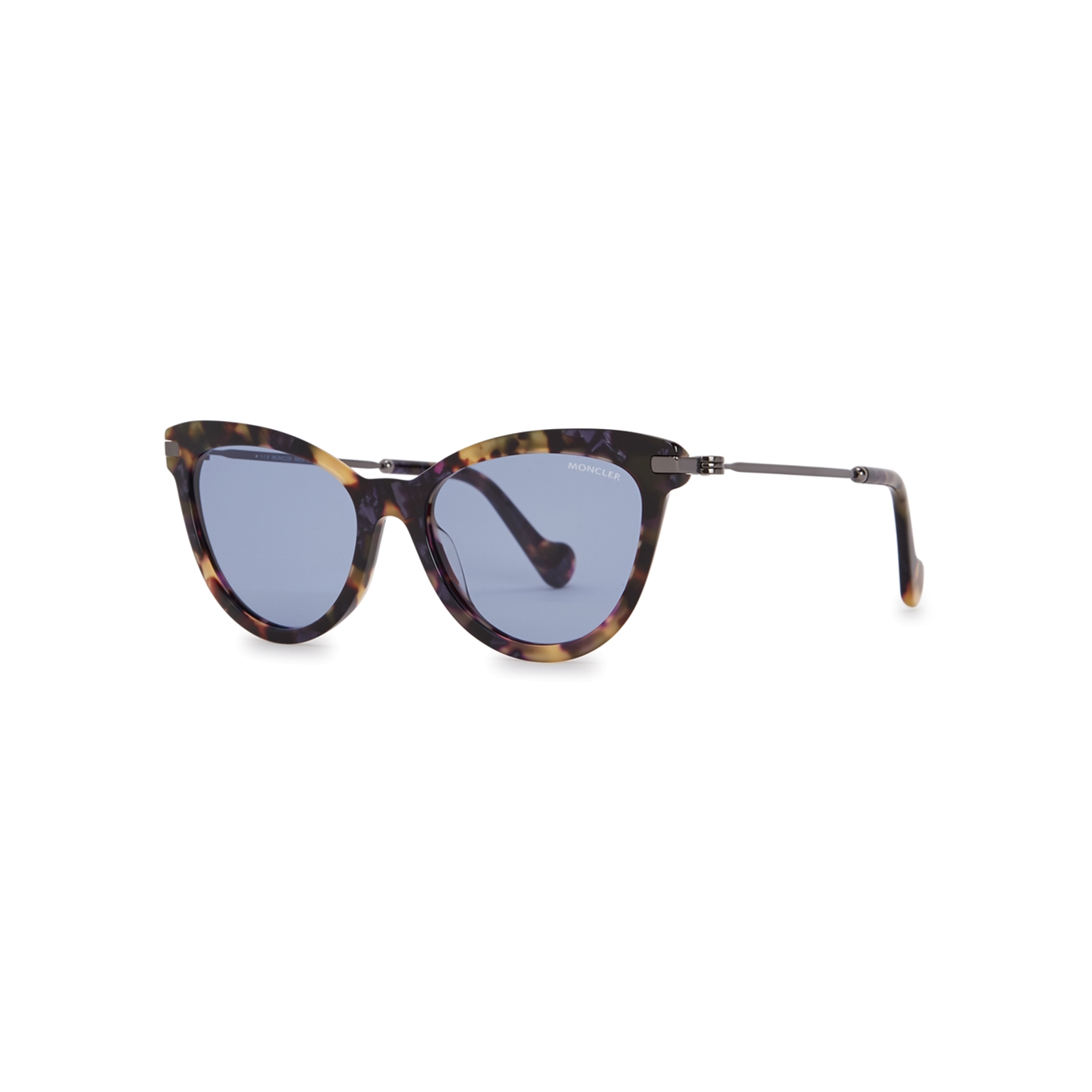 Moncler ML0080 Tortoiseshell Cat-eye Sunglasses - Havana