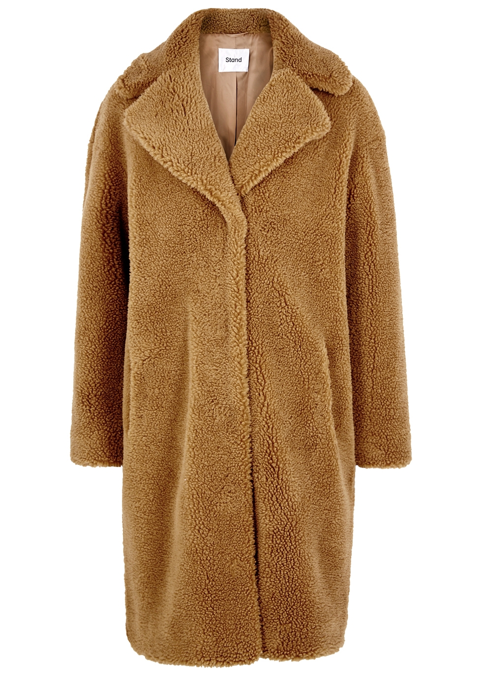 farrow roma faux shearling coat