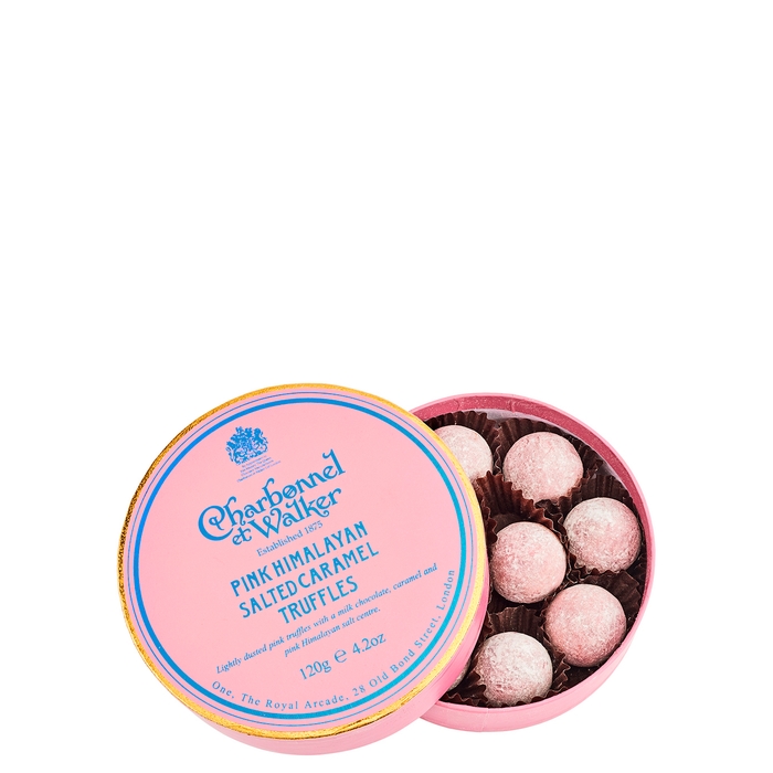 Charbonnel Et Walker Pink Himalayan Salted Caramel Chocolate Truffles 120g