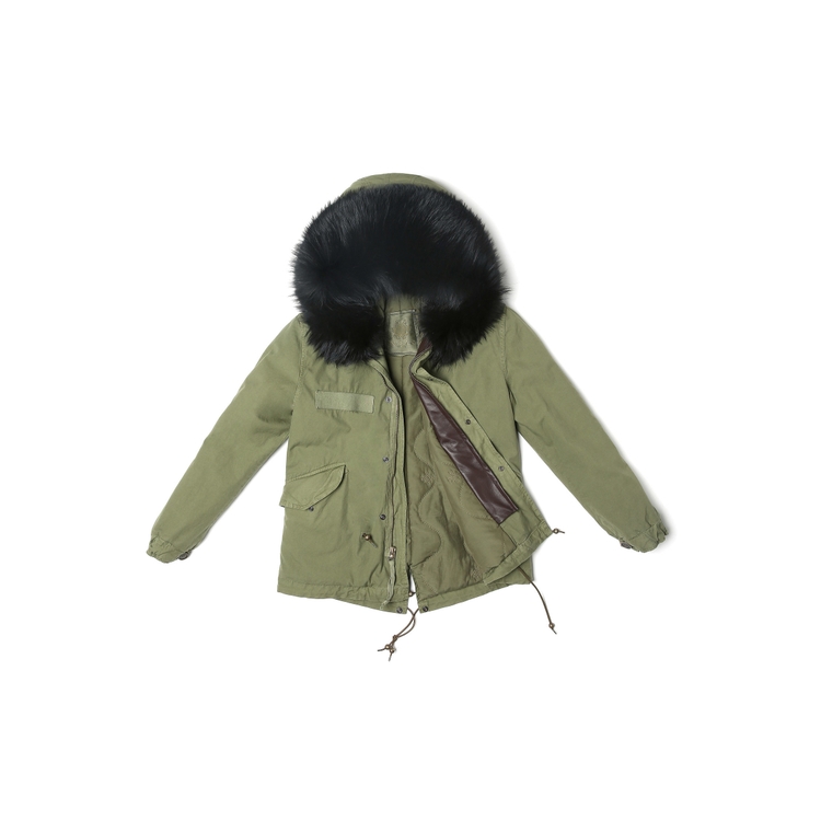 Mr & Mrs Italy ARMY MINIPARKA QUILT LINING