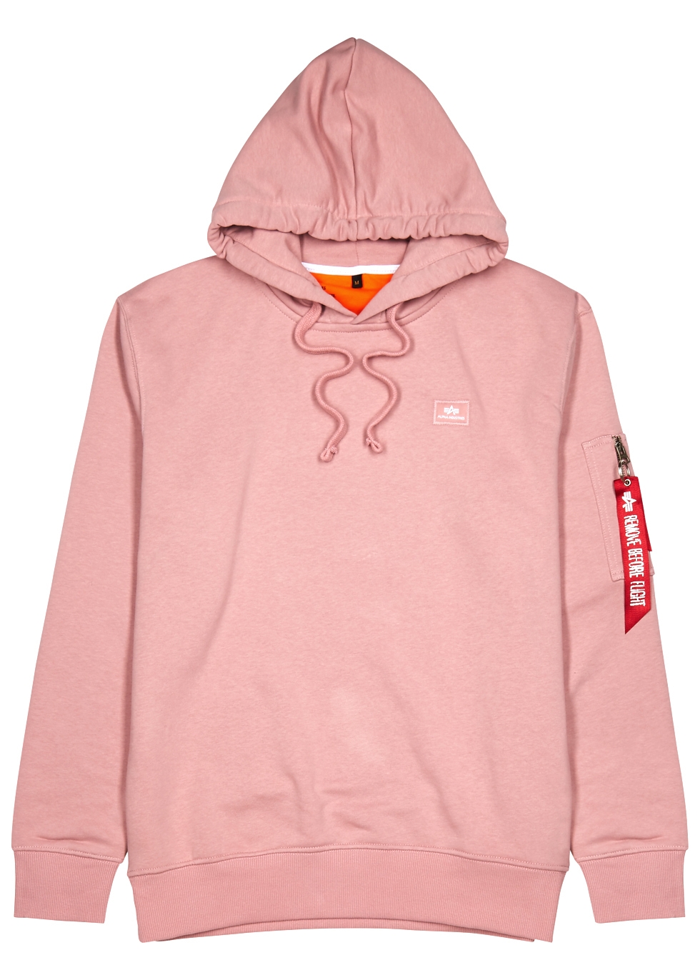 alpha industries pink hoodie