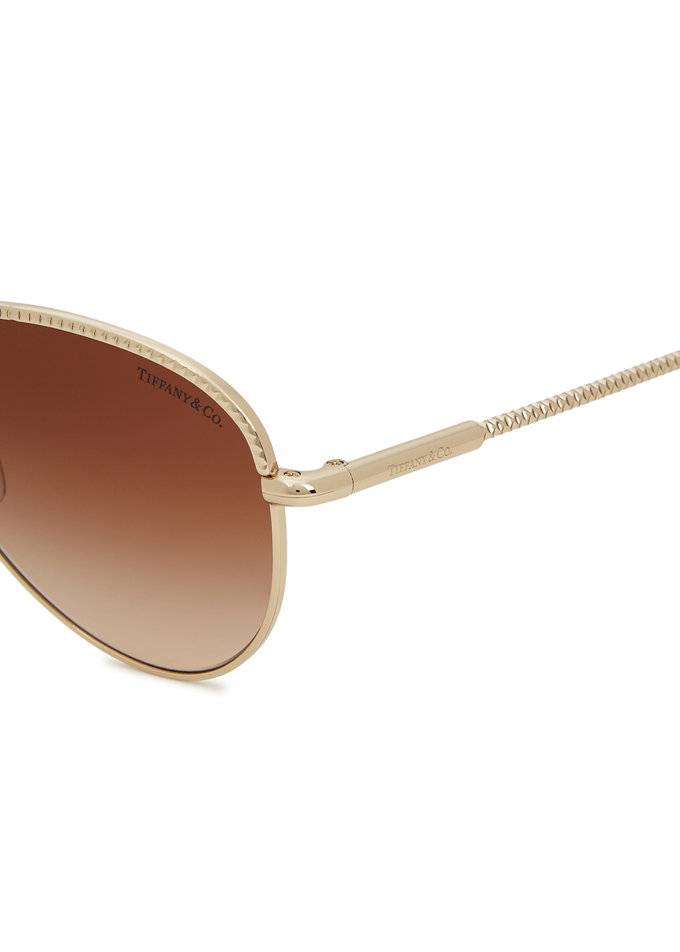 tiffany gold sunglasses