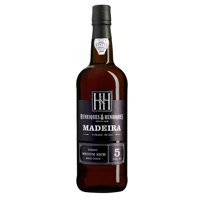 Henriques & Henriques 5 Year Old Medium Rich Madeira 500ml
