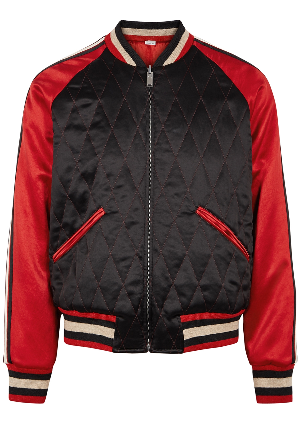 Gucci Reversible satin souvenir jacket - Harvey Nichols