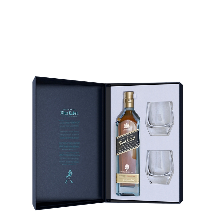 Johnnie Walker Whisky Blue Label Blended Scotch Whisky Limited Edition Gift Box