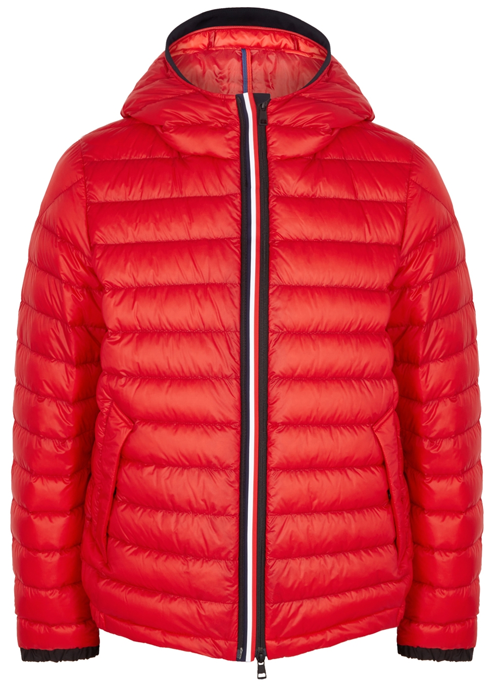 Moncler Morvan red quilted shell jacket - Harvey Nichols