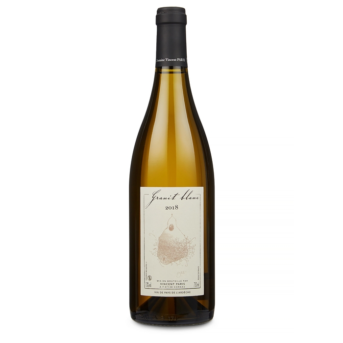 Domaine Vincent Paris Granit Blanc Vin De Pays De L'Ardèche 2018