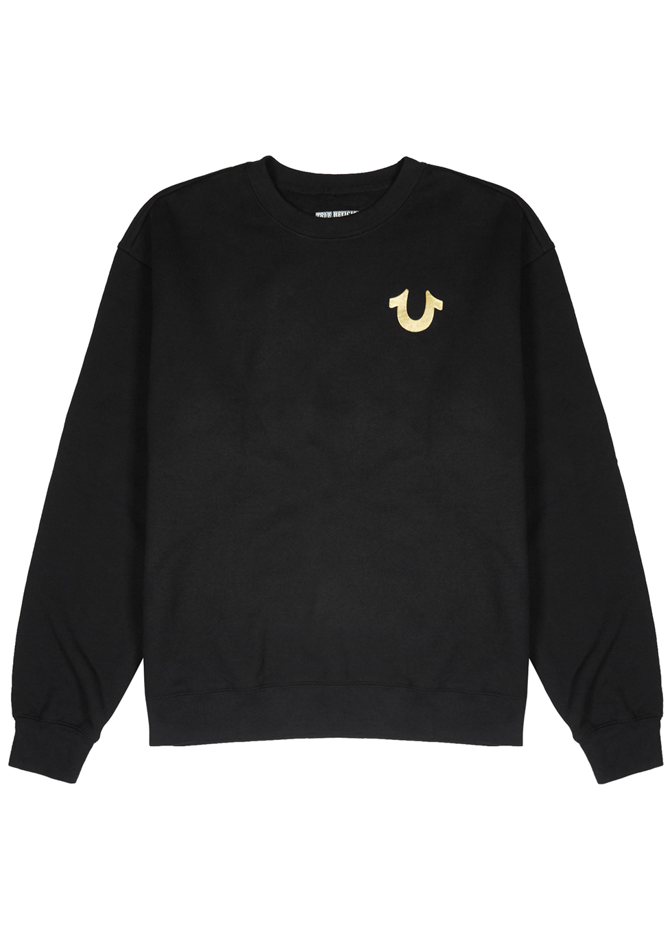 true religion black sweater