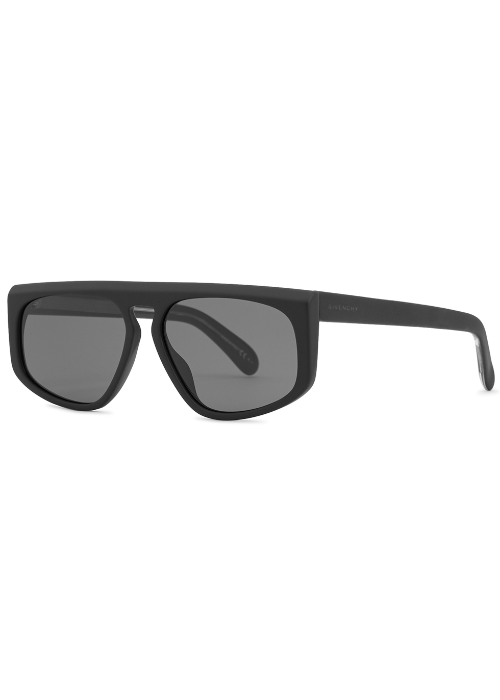 Givenchy Matte black D-frame sunglasses 