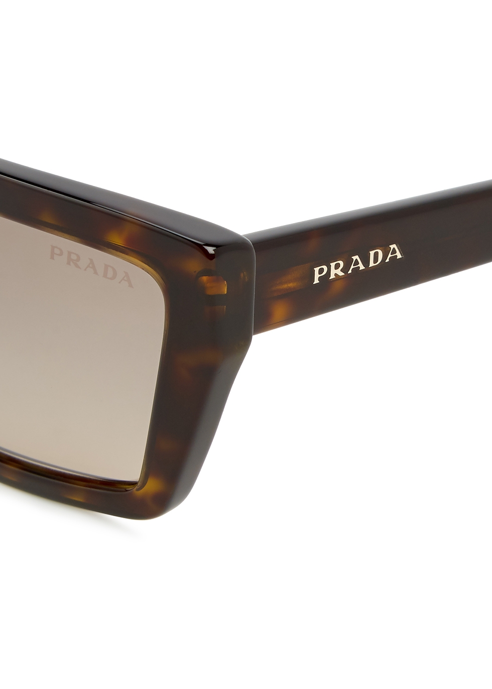 prada men's square sunglasses