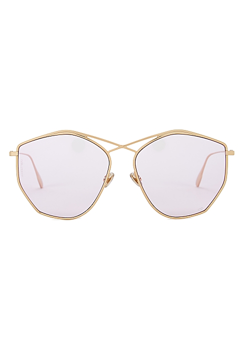 Dior Diorstellaire4 Hexagon Frame Sunglasses Harvey Nichols
