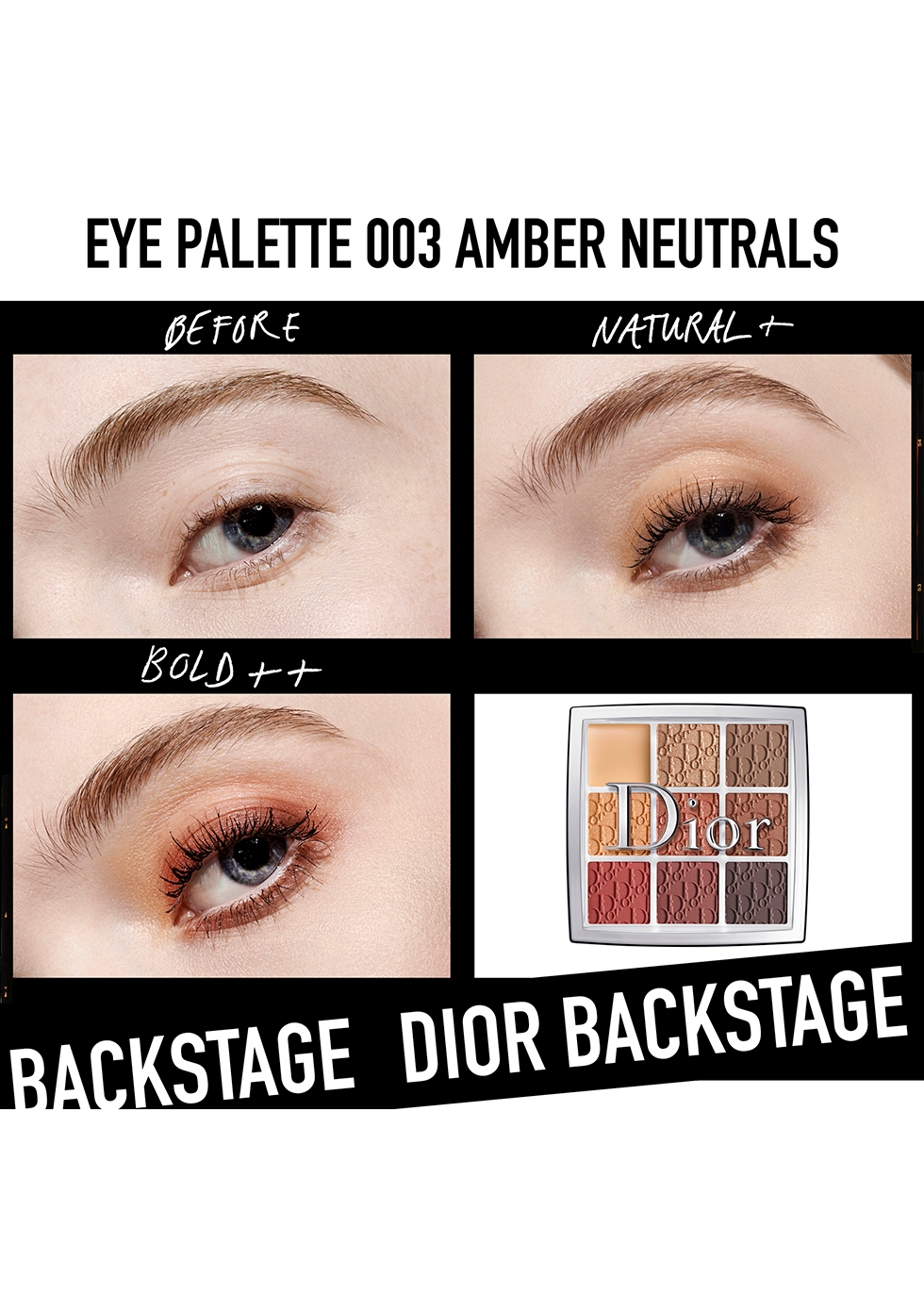 Dior Backstage Eye Palette MultiUse Eye Makeup Palette  DIOR
