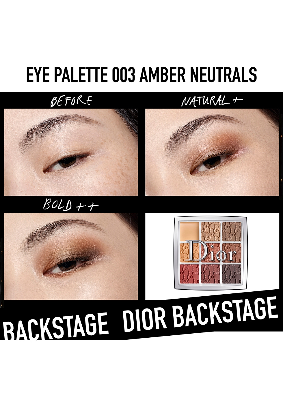 Dior Backstage Eye Palette MultiUse Eye Makeup Palette  DIOR