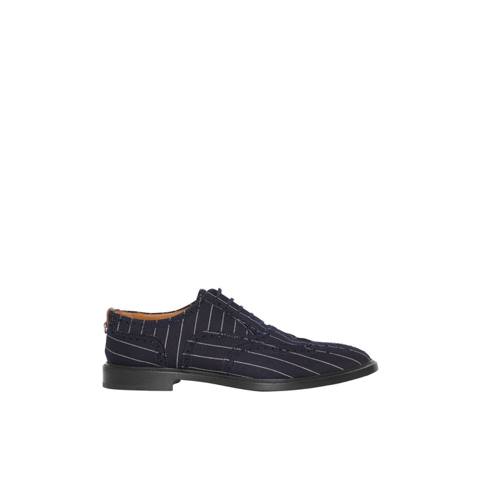 Burberry Pinstriped wool brogues