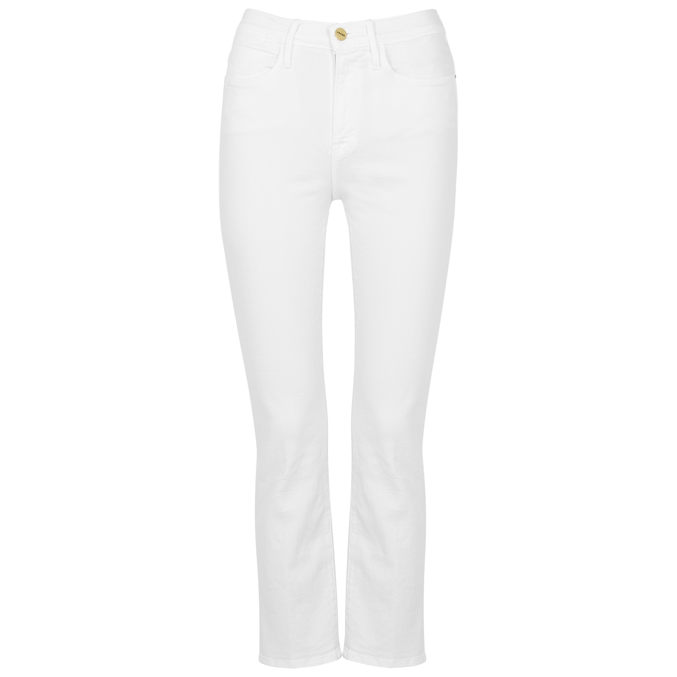 Frame Le High Straight white jeans - Harvey Nichols