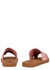 Woody pink logo-print sliders - Chloé