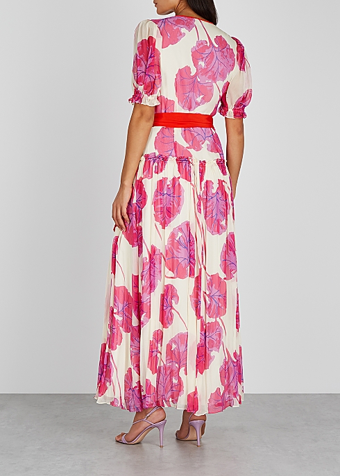 Breeze floral-print silk maxi dress - Diane von Furstenberg