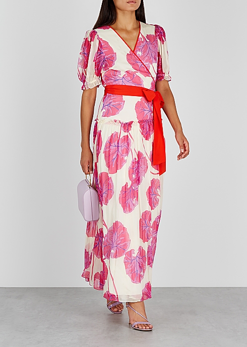 Breeze floral-print silk maxi dress - Diane von Furstenberg