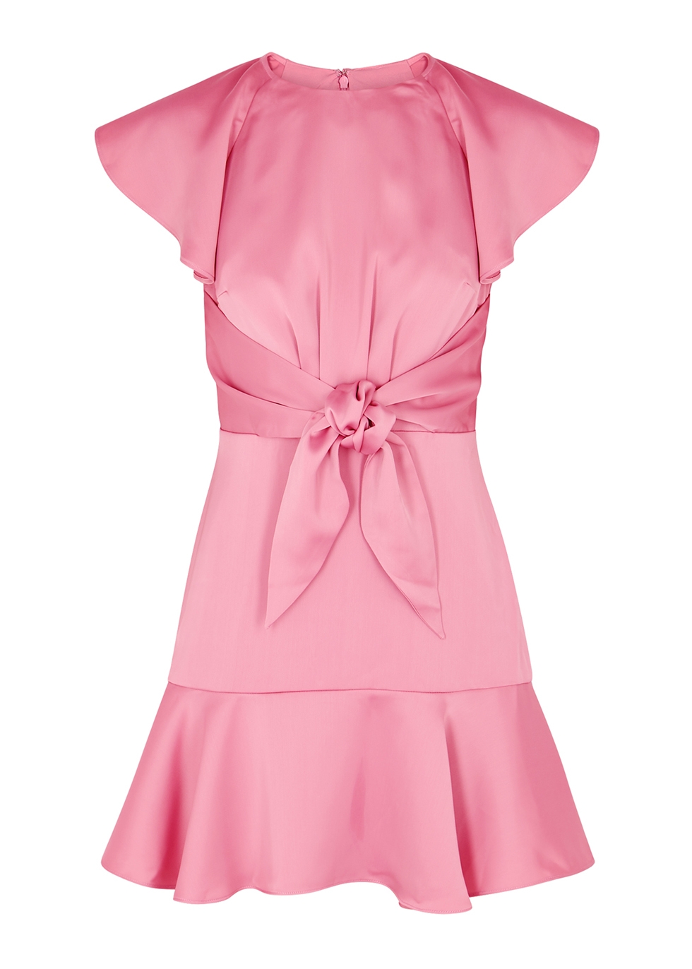 KEEPSAKE Restore pink satin mini dress - Harvey Nichols
