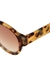 Tortoiseshell round-frame sunglasses - Kenzo