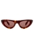 Tortoiseshell cat-eye sunglasses - Kenzo