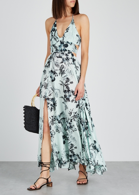 Lille printed cotton maxi dress - Free People