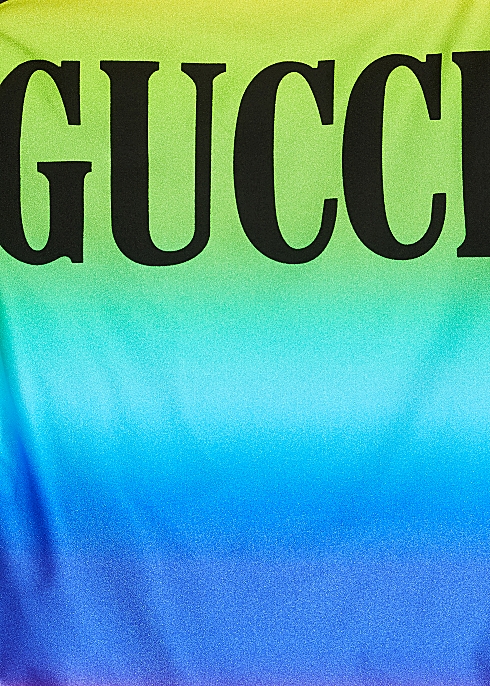 Dégradé logo-print swimsuit - Gucci