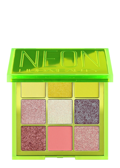 HUDA BEAUTY NEON GREEN OBSESSIONS PRESSED PIGMENT PALETTE,3510490