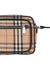 Vintage check and leather crossbody bag - Burberry