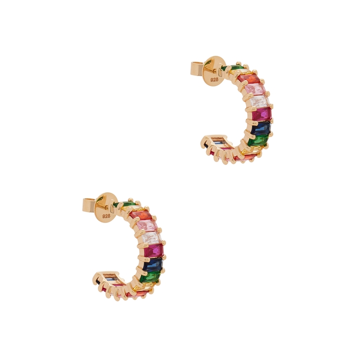 Rosie Fortescue 18kt Gold-plated Hoop Earrings