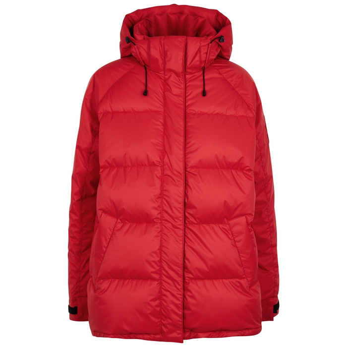 CANADA GOOSE APPROACH RED QUILTED SHELL JACKET,3082039
