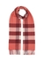 Check cashmere scarf - Burberry