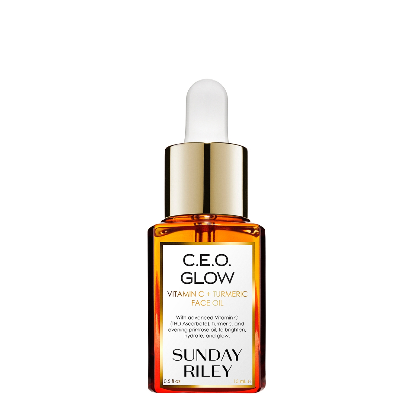 sunday riley c.e.o. glow vitamin c + turmeric face oil 15ml